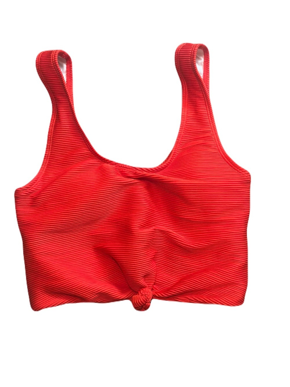 Coral Reed Swim Traveler Poppy Red Top Size Small